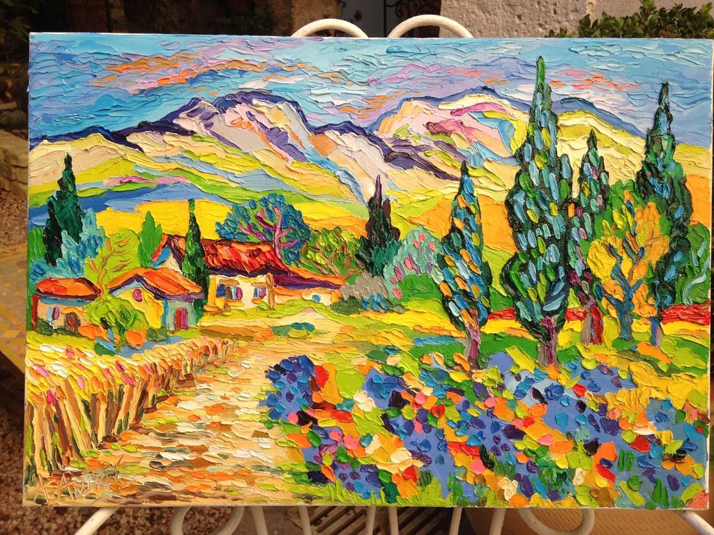 La Maison Du Peintre En Provence Mallemort Kültér fotó