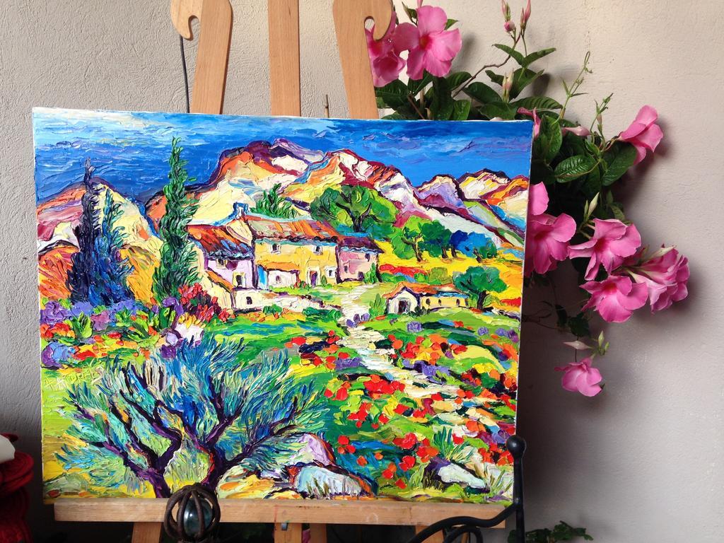 La Maison Du Peintre En Provence Mallemort Kültér fotó