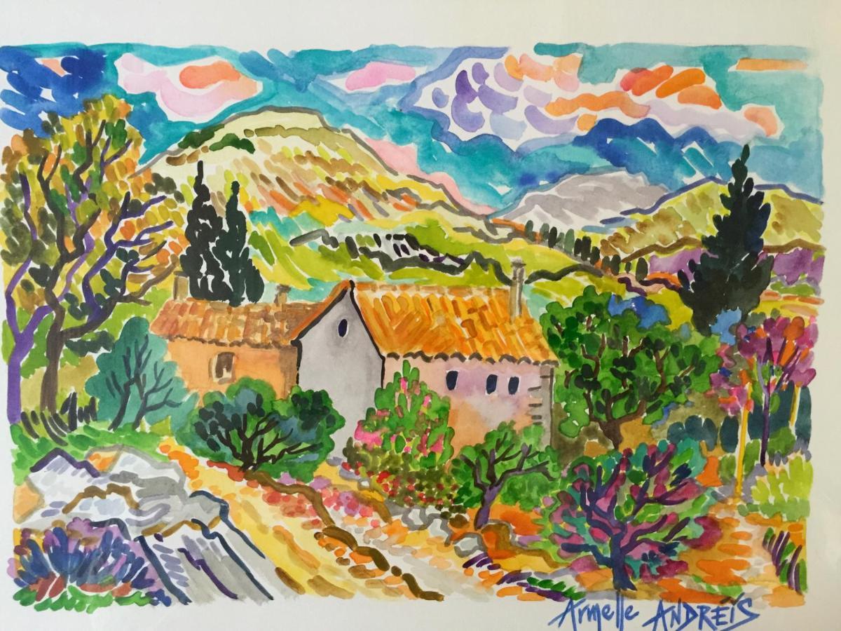 La Maison Du Peintre En Provence Mallemort Kültér fotó